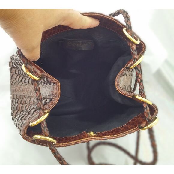 Boris Brown Crossbody Bag - Picture 7 of 11